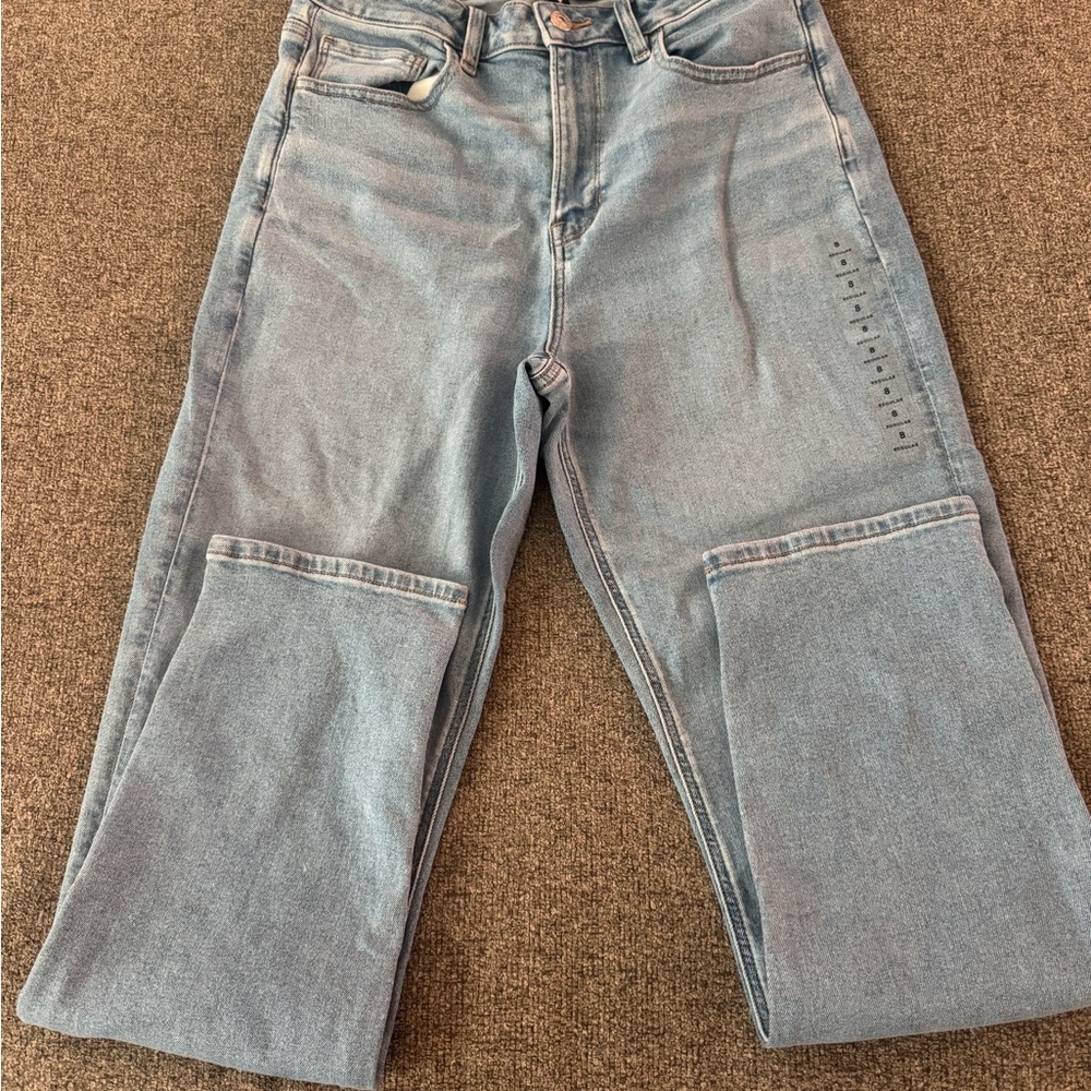 American Eagle Outfitters Sky Blue Straight Leg Jeans